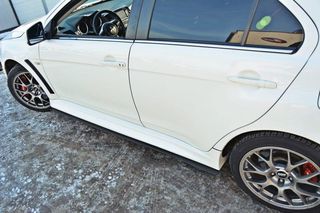 RACING SIDE SKIRTS DIFFUSERS Mitsubishi Lancer Evo X-thumb-1