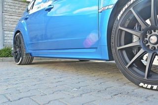 RACING SIDE SKIRTS DIFFUSERS Subaru Impreza WRX STI Mk3-thumb-1