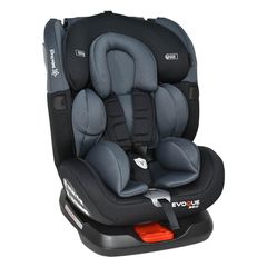 Bebe Stars Κάθισμα Αυτοκινήτου Evoque Isofix 360° 0-36KG Grey 900-186