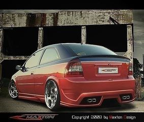 REAR BUMPER OPEL ASTRA G HB < INFERNO >