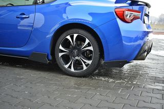 Racing Πίσω Πλευρικοί Splitters Subaru BRZ Mk1 / Mk1 Facelift