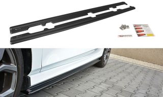 Side Skirts Diffusers V.1 Ford Fiesta Mk8 ST / ST-Line