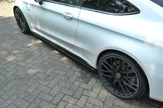 SIDE SKIRTS DIFFUSERS Mercedes C-class C205 63AMG Coupe-thumb-2
