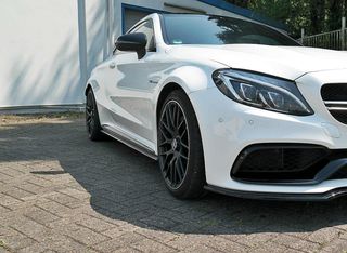 SIDE SKIRTS DIFFUSERS Mercedes C-class C205 63AMG Coupe-thumb-1