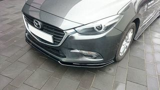 FRONT SPLITTER v.1 Mazda 3 BN (Mk3) Facelift-thumb-1