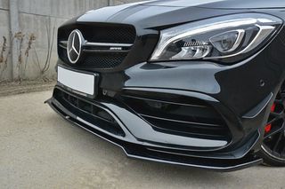 FRONT SPLITTER V.2 Mercedes CLA A45 AMG C117 Facelift-thumb-1