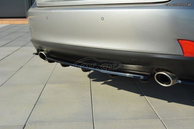 CENTRAL REAR SPLITTER Lexus IS Mk3 T (with vertical bars)