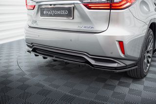 Πίσω Splitter Lexus RX Mk4 H (με κάθετες ράβδους)