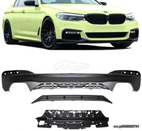 Rear Valance Sport-Performance for BMW 5er G30 G31 with M-Package