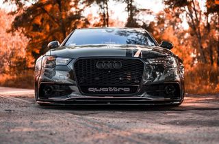 Κορνίζες για φώτα Audi S6 / A6 S-Line C7-thumb-2