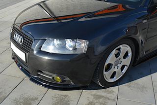 Front Splitter Audi A3 8P S-Line-thumb-2