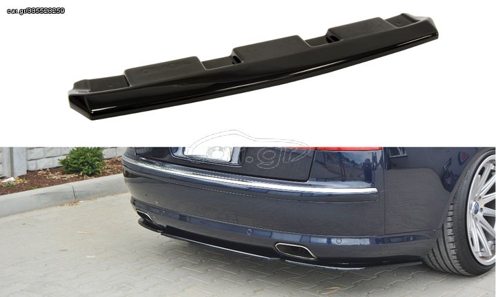 CENTRAL REAR SPLITTER AUDI S8 D3 (without vertical bars)