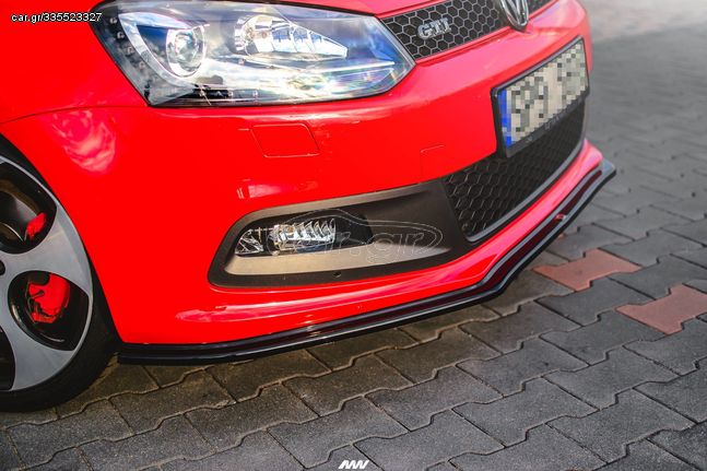 FRONT SPLITTER V.2 VOLKSWAGEN POLO MK5 GTI 6R PREFACE