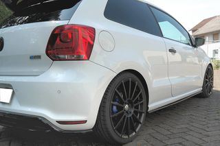 SIDE SKIRTS DIFFUSERS Volkswagen Polo WRC Mk5-thumb-1