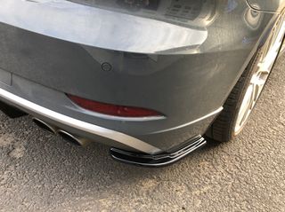 Πίσω Πλευρικοί Splitters Audi S3 8v Facelift-thumb-2