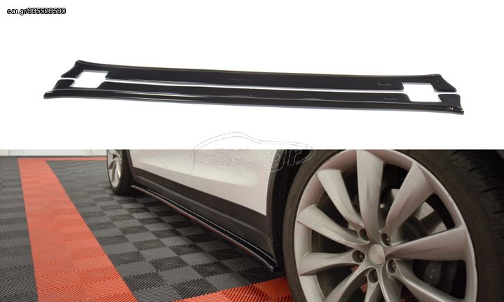 SIDE SKIRTS DIFFUSERS V.1 TESLA MODEL X