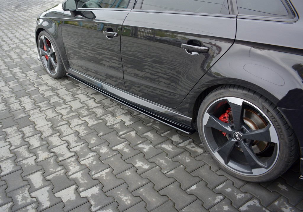 Side Skirts Diffusers Audi RS3 Sportback 8V Facelift