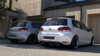 ΠΙΣΩ ΒΑΛΑΝΣΕ VW GOLF VI ΜΕ 2 ΤΡΥΠΕΣ ΕΞΑΤΜΙΣΗΣ