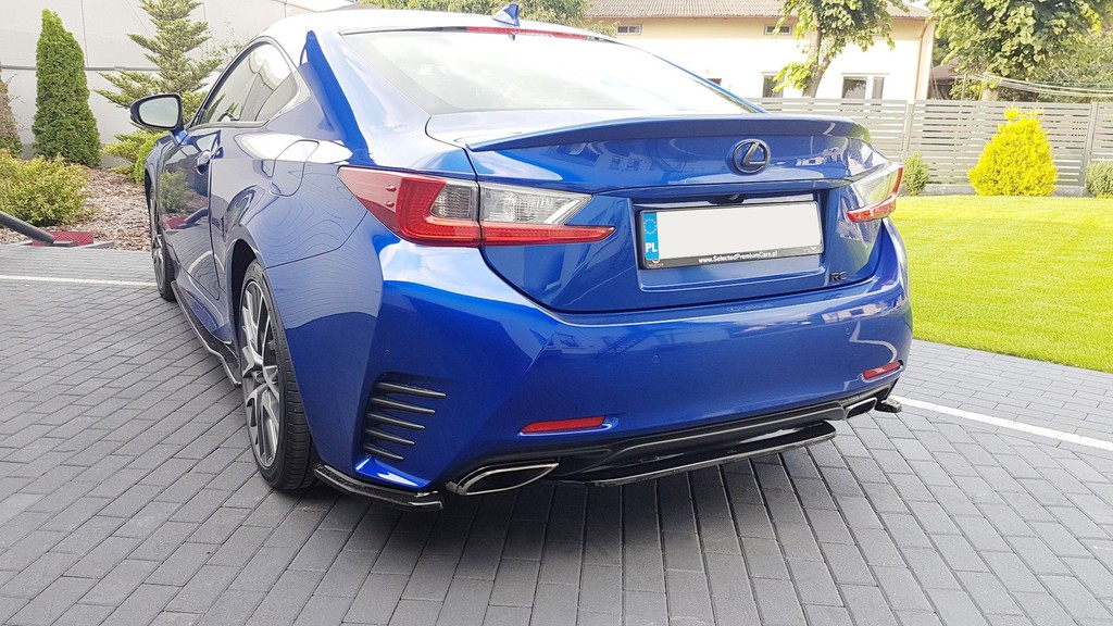 Πίσω Splitter Lexus Rc Mk1
