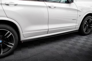 Side Skirts Diffusers BMW X3 M-Pack F25 Facelift-thumb-2