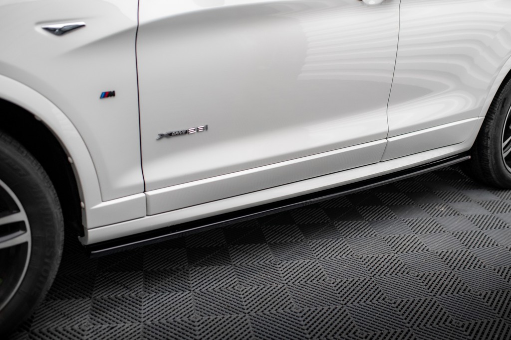 Side Skirts Diffusers BMW X3 M-Pack F25 Facelift