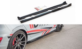 Side Skirts Diffusers V.4 Ford Fiesta Mk8 ST / ST-Line