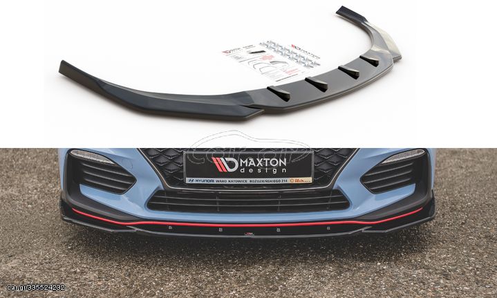 Front Splitter V.4 Hyundai I30 N Mk3 Hatchback/ Fastback