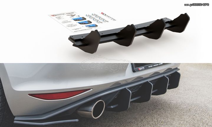 Racing Durablity Rear Diffuser V.2 VW Golf 7 GTI