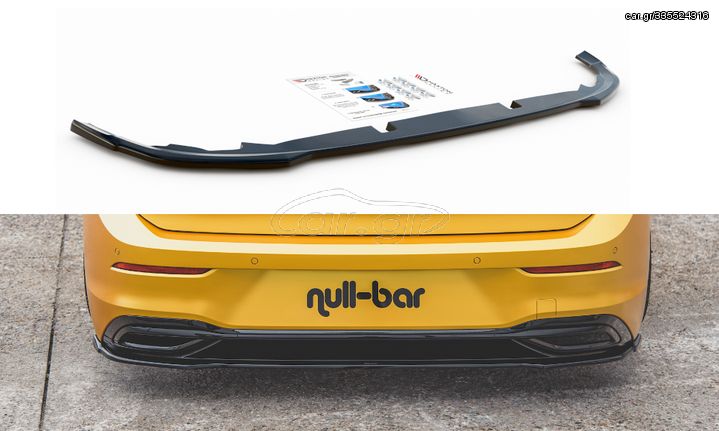 Central Rear Splitter VW Golf 8