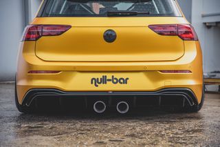 Κάτω τμήμα πίσω προφυλακτήρα (R32 LOOK) με αεροτομή Volkswagen Golf Mk8
