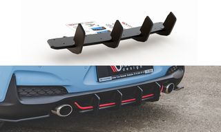 Racing Durability Rear Diffuser V.2 Hyundai I30 N Mk3 Hatchback