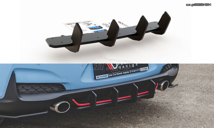 Racing Durability Rear Diffuser V.2 Hyundai I30 N Mk3 Hatchback