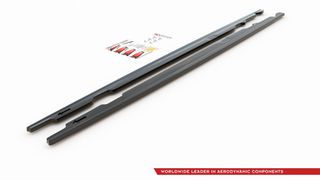 Side Skirts Diffusers BMW 3 E90/E91 Facelift-thumb-7