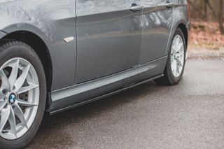 Side Skirts Diffusers BMW 3 E90/E91 Facelift-thumb-2