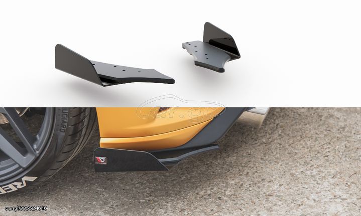 Racing Durability Rear Side Splitters + Flaps Ford Focus ST Mk4