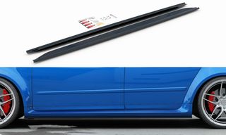 Side Skirts Diffusers Audi RS4 B7