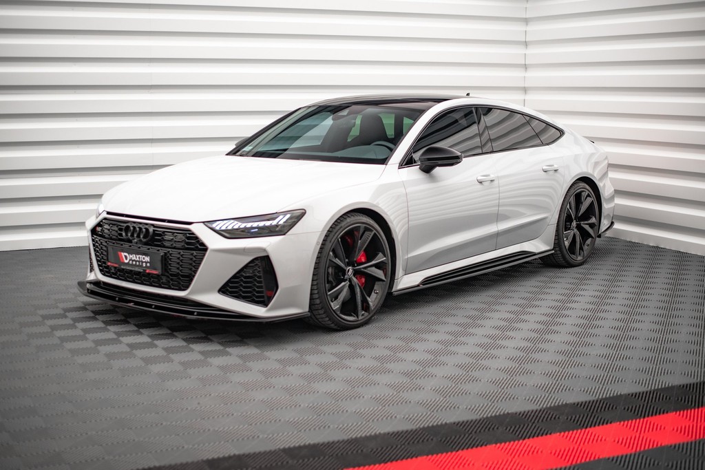 Side Skirts Diffusers V.2 Audi RS6 C8 / C8 Facelift