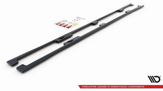 Side Skirts Diffusers Lexus LS Long Wheelbase Mk4 Facelift-thumb-6