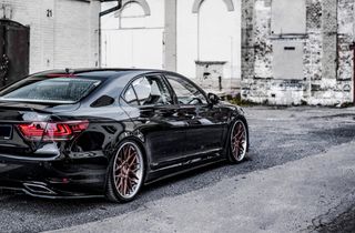 Side Skirts Diffusers Lexus LS Long Wheelbase Mk4 Facelift-thumb-1