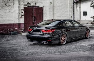 Πίσω Splitter Lexus LS Mk4 Facelift