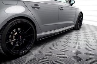 Side Skirts Diffusers V.2 Audi RS3 8V Sportback Facelift-thumb-1