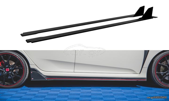 Racing Durability Side Skirts Diffusers Honda Civic X Type-R