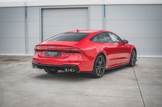 Rear Valance + Exhaust Ends Imitation Audi A7 C8 S-Line