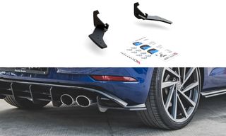 Racing Durability Rear Side Splitters VW Golf 7 R Facelift