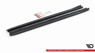 Side Skirts Diffusers Peugeot 308 GT Mk2 Facelift-thumb-2