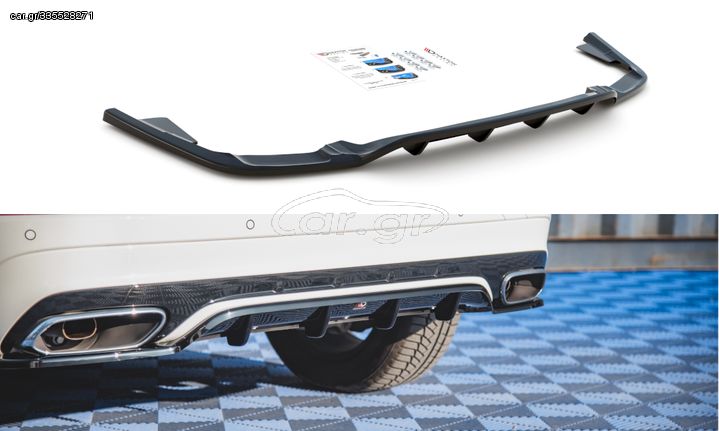 Central Rear Splitter (with vertical bars) Volvo XC60 Mk2 R-Design