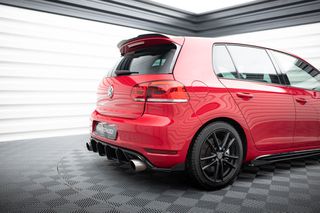 Street Pro Πίσω Πλευρικοί Splitters + Flaps Volkswagen Golf GTI Mk6-thumb-4