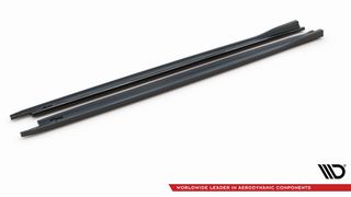Side Skirts Diffusers V.2 + Flaps Skoda Octavia RS Liftback / Combi Mk4 Facelift-thumb-1