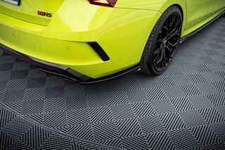 Πίσω Πλευρικοί Splitters V.2 Skoda Octavia RS Combi / Liftback Mk4 / Mk4 Facelift