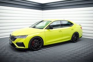 Side Skirts Diffusers V.2 Skoda Octavia RS Liftback / Combi Mk4 Facelift-thumb-4